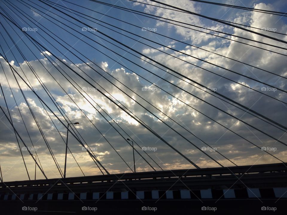 Sky, Steel, Bridge, Architecture, Urban