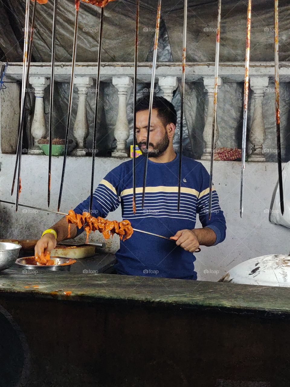 well you gotta wait a while to taste and enjoy those tandoori chicken...you will not regret I bet 😋