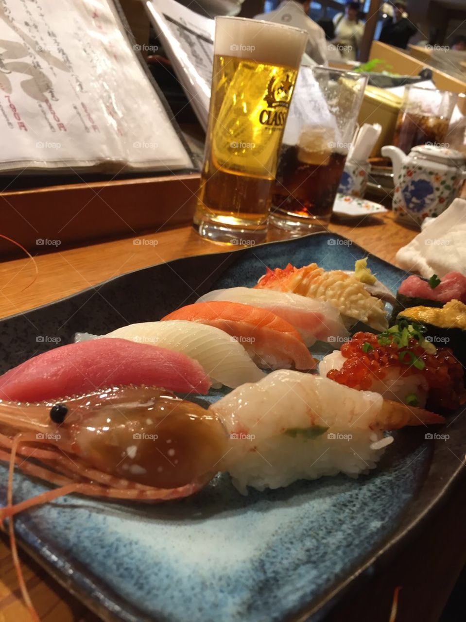 Finest sushi in Sapporo, Japan