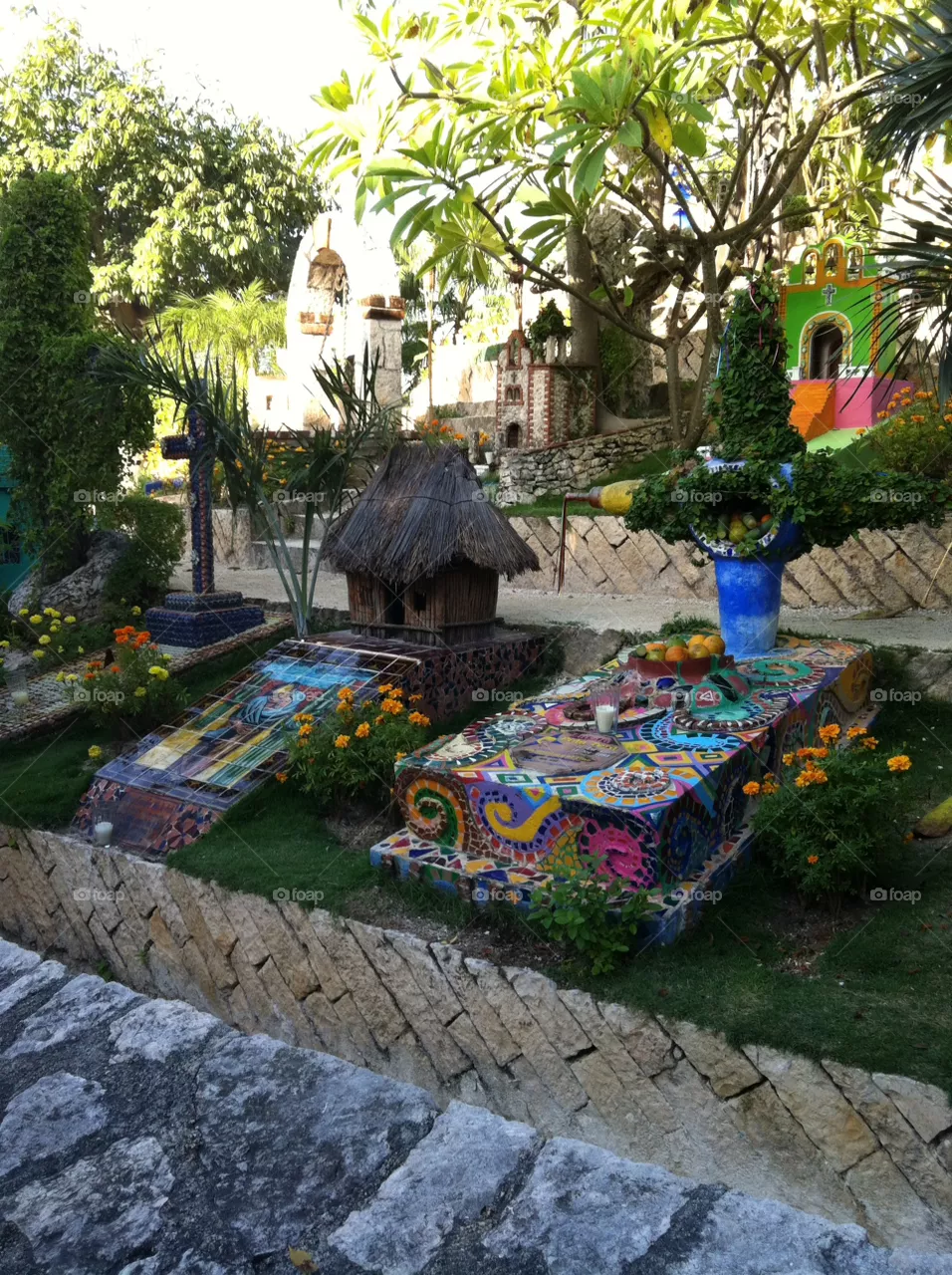 Mexican graves