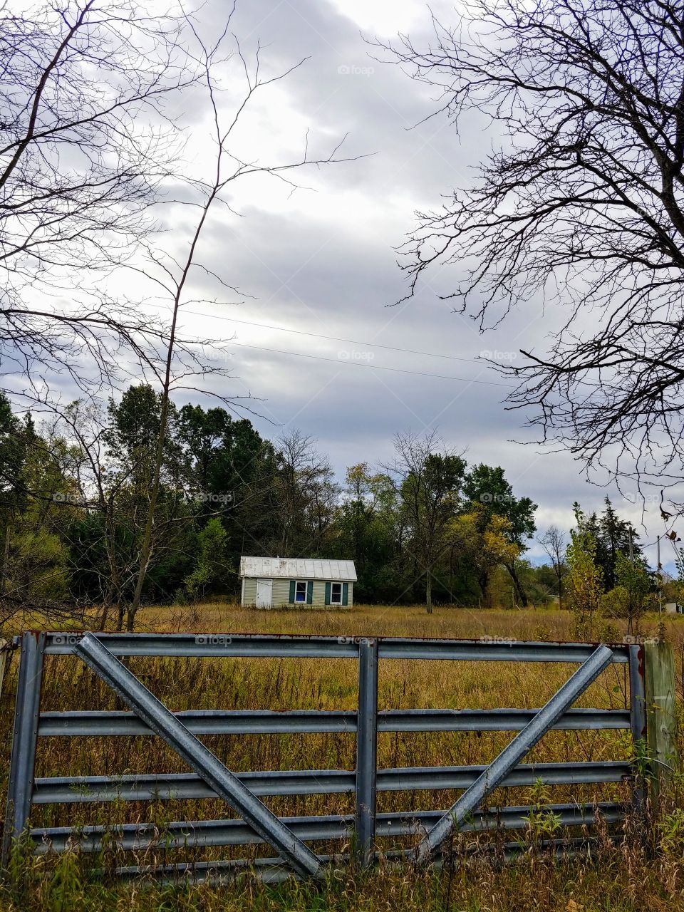 Abandoned on a Fall day