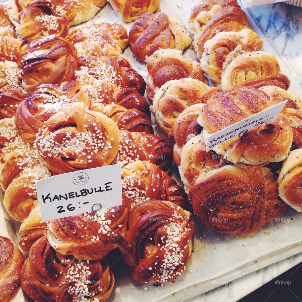 cinnamon and cardamom buns