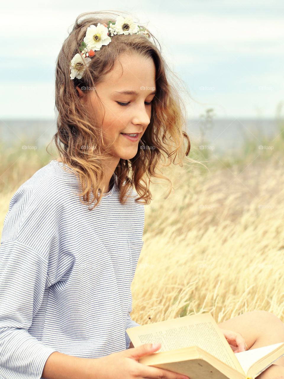 Nature, Woman, Relaxation, Summer, Leisure