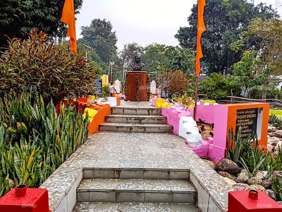 Beautiful park awesome nice looking image india