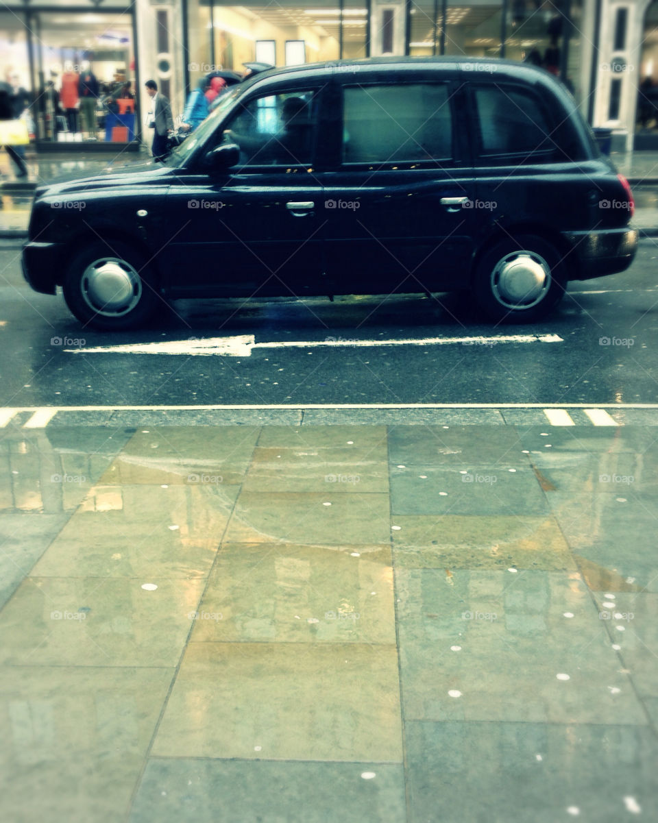 Rainy day in London....again
