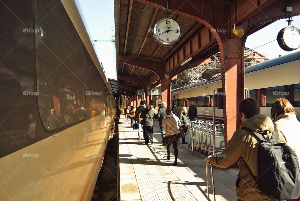 a train station outside