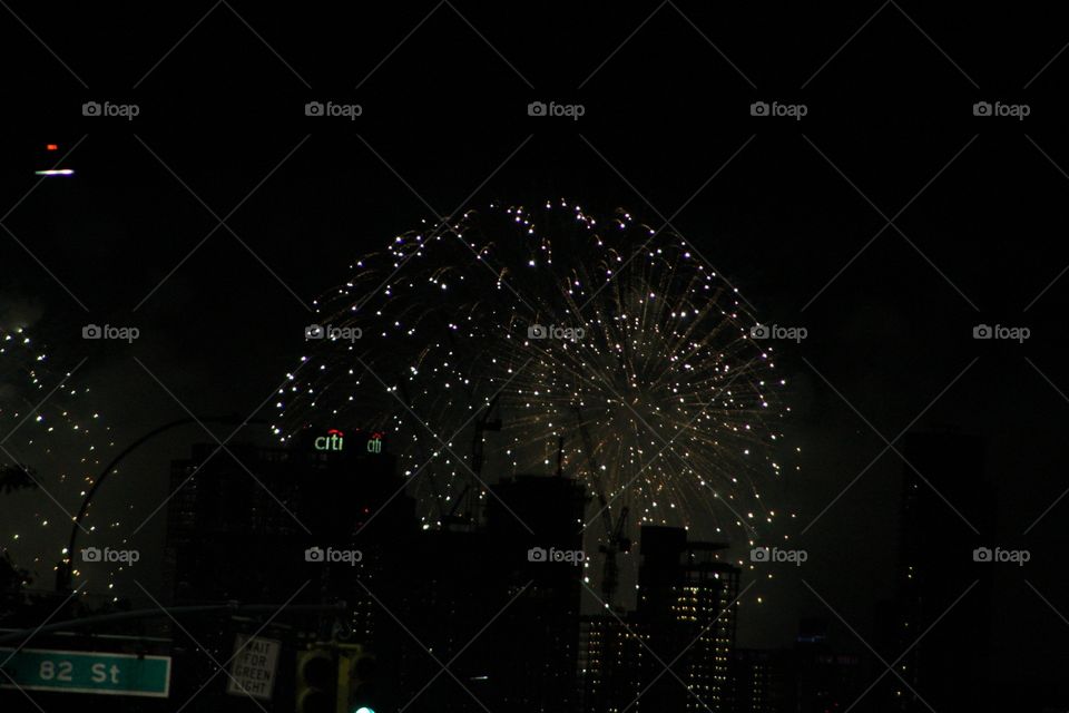 No Person, Festival, Fireworks, Light, Dark