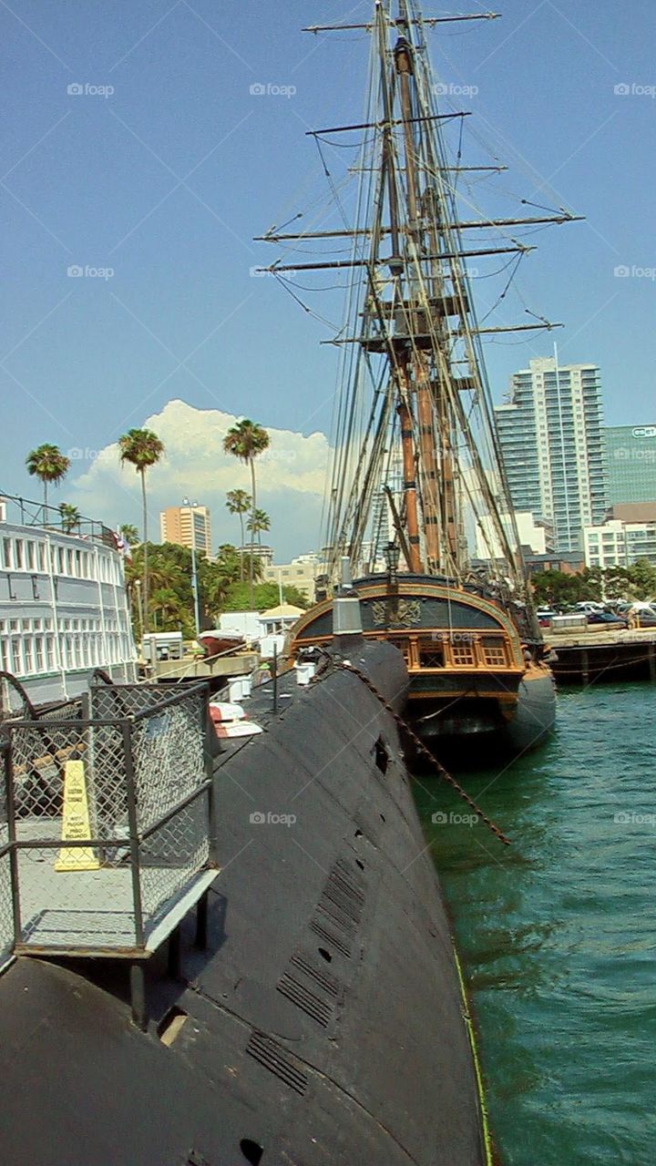 San Diego Maritime Museum Ships