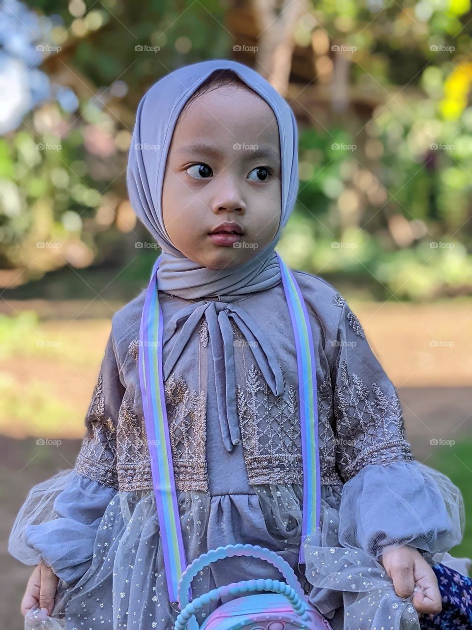 portrait of little girl