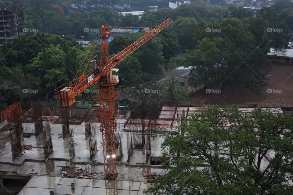 a building under construction