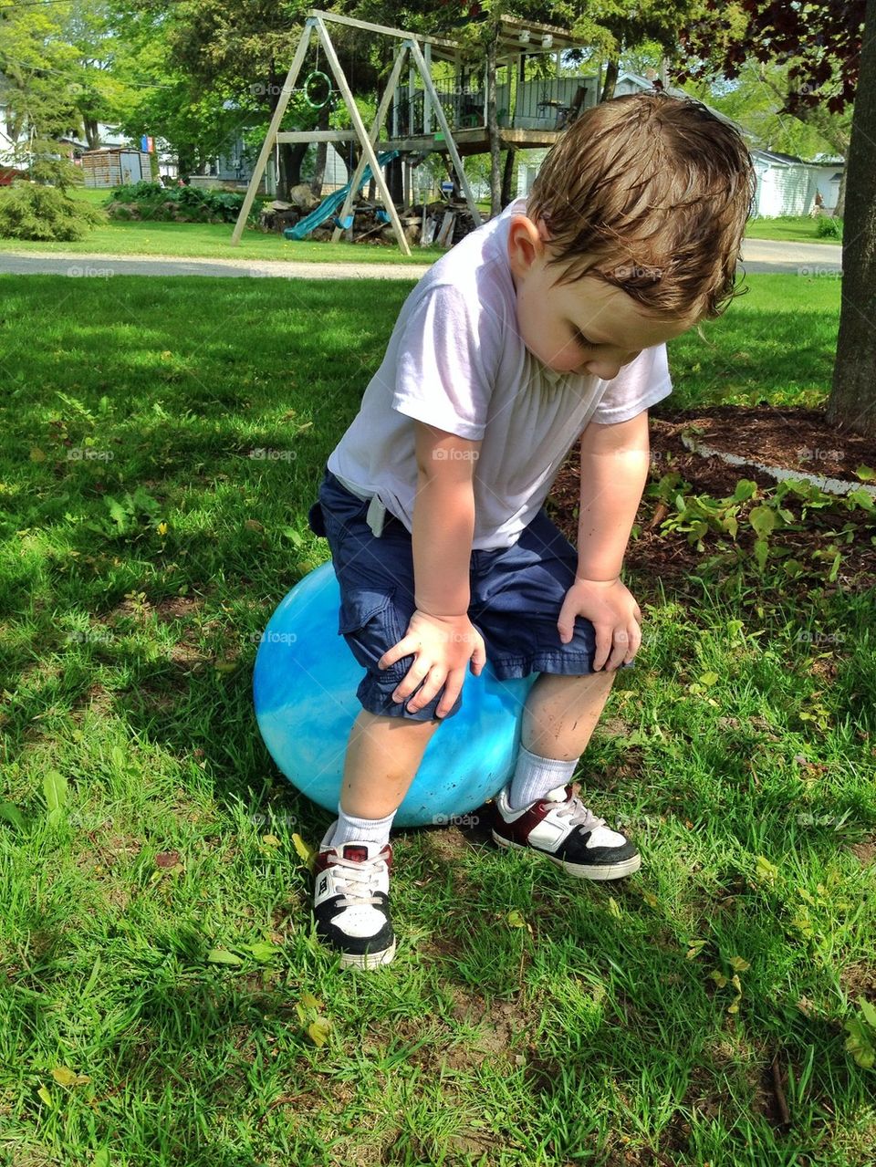 Enjoying the sunshine 