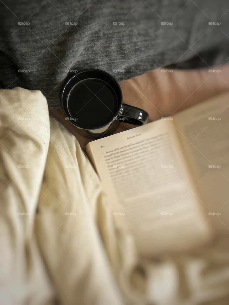 reading in bed