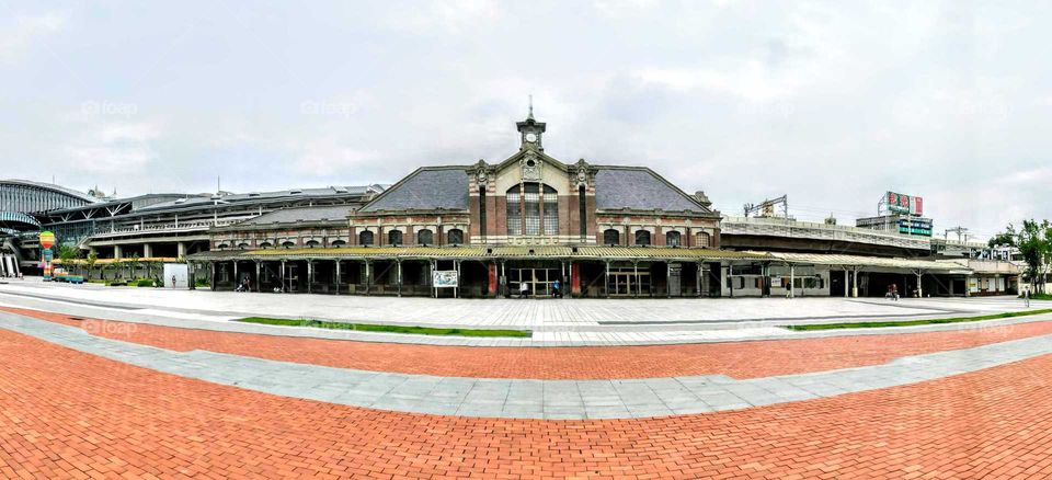 your local treasures: Taichung railway station, 1905- (originally) a historical architecture.