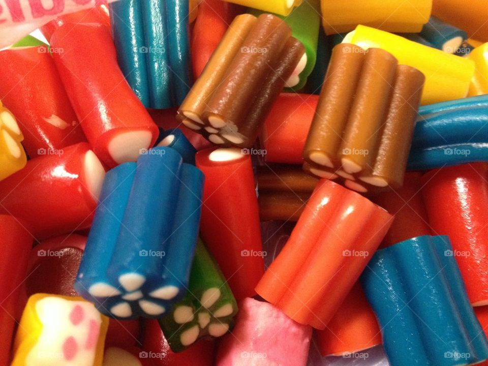 colorful candies