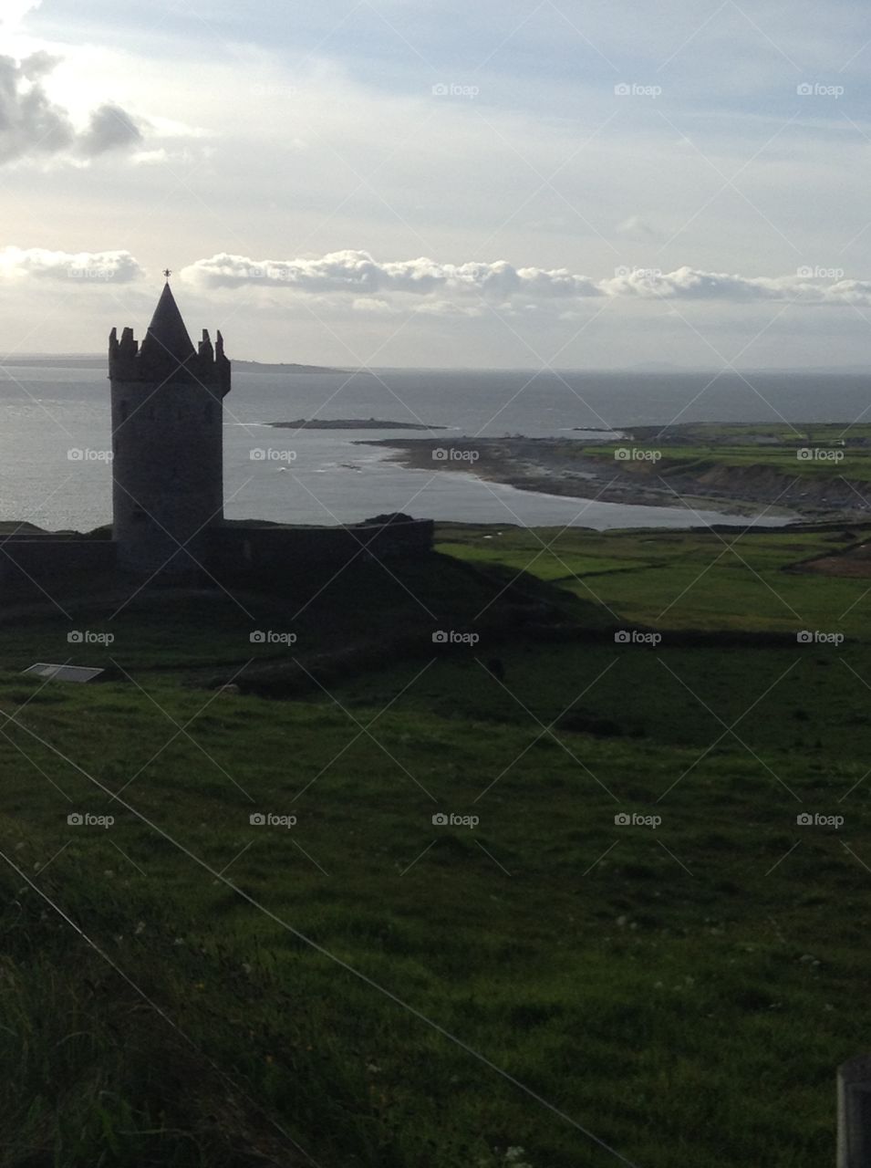 A castle in Doolin Ireland 