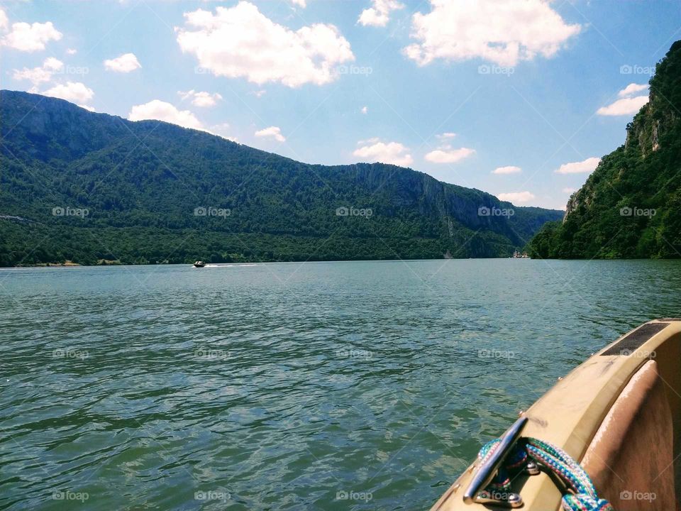 Boating on the Danube