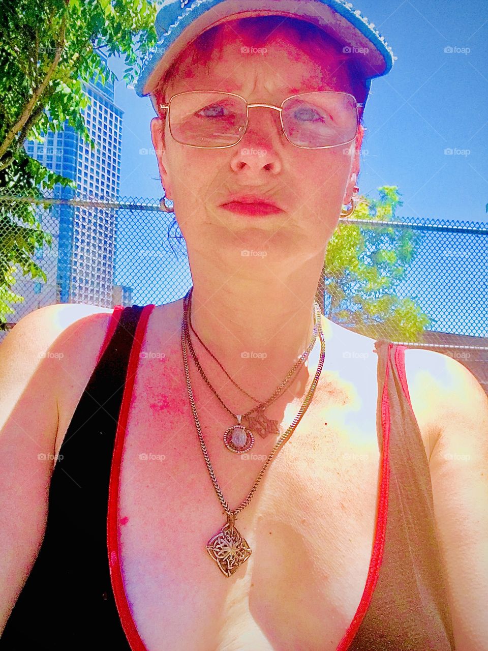Self portrait from the summer of 2019 in Long Island City, Queens, New York. Hypnotic Productions