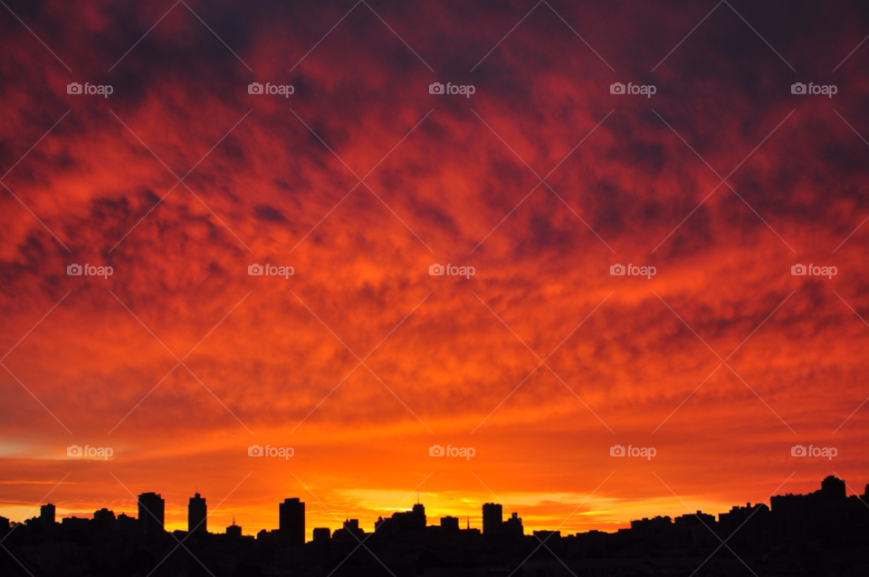 sky sunrise sanfrancisco san francisco by tfmiller