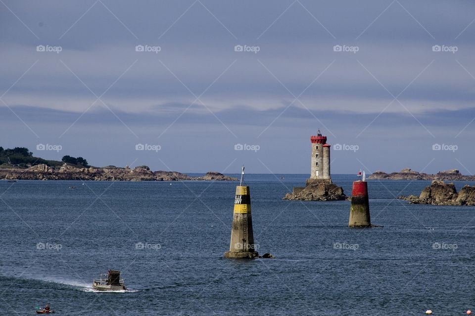 view of the port from the harbor