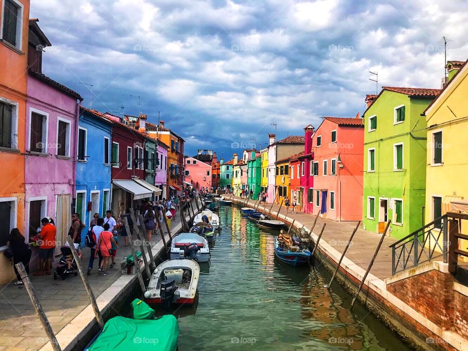 Colorful houses 