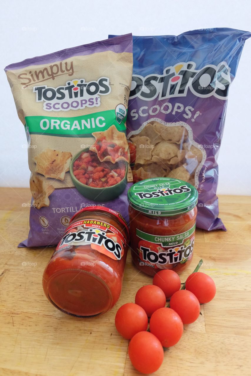 Tostitos chips and dips