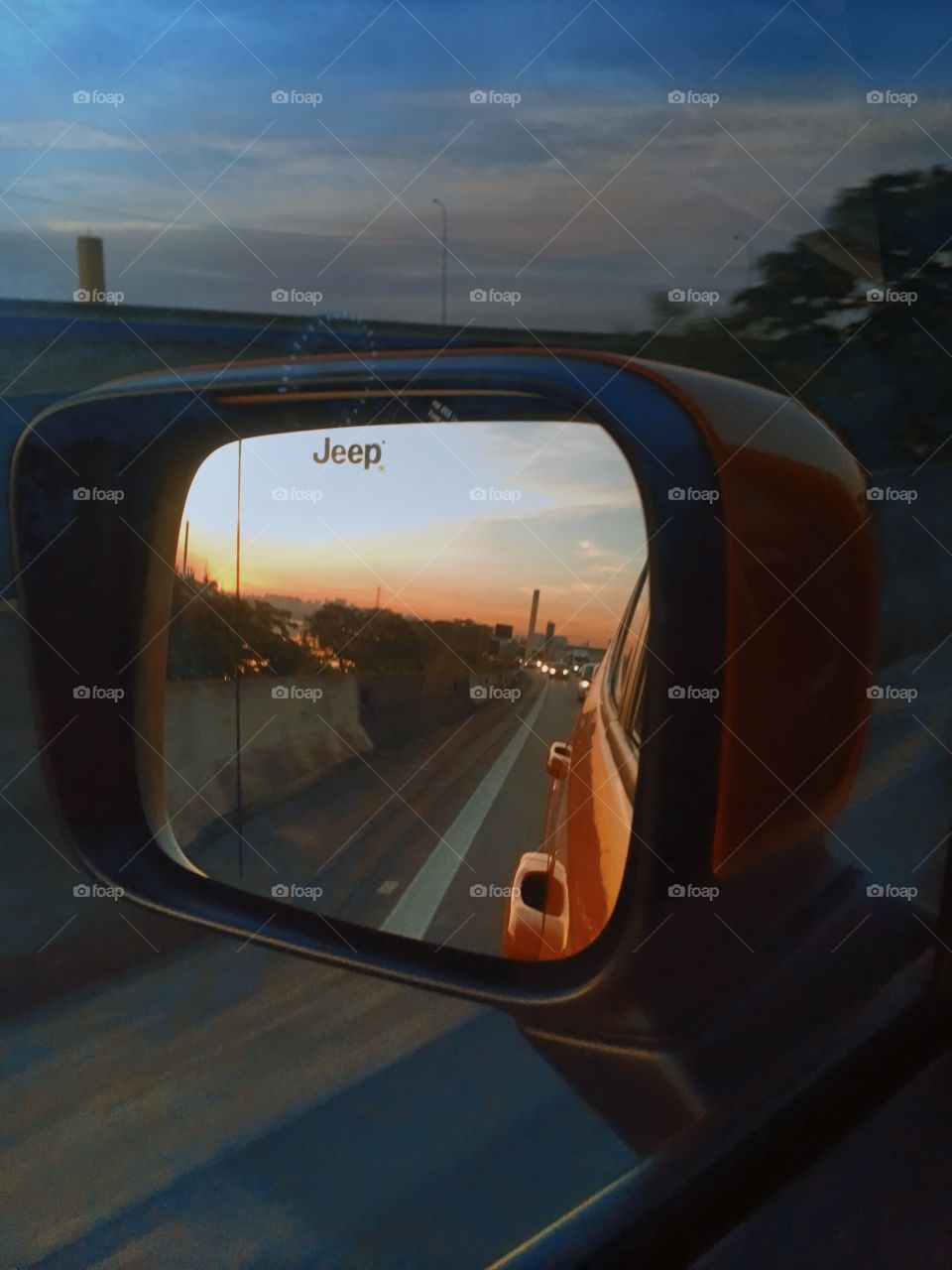 Jeep retrovisor 