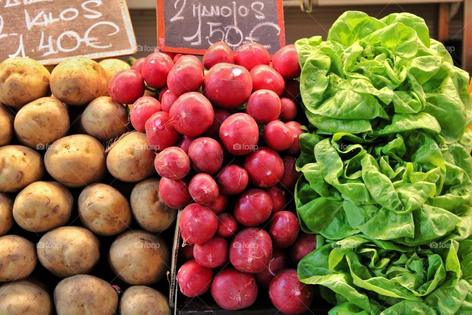 market in Málaga