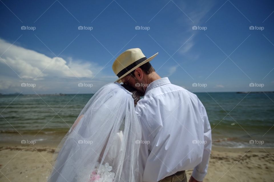 Beach and sea wedding