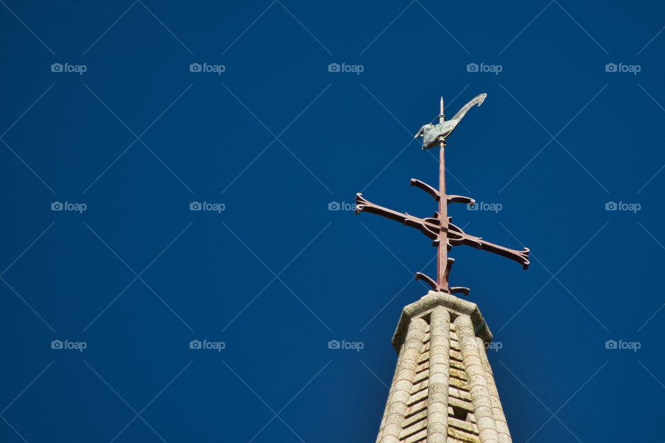cross in the sky