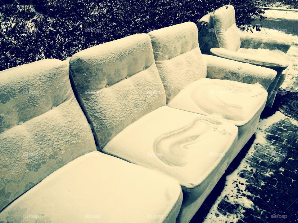 sofa outside