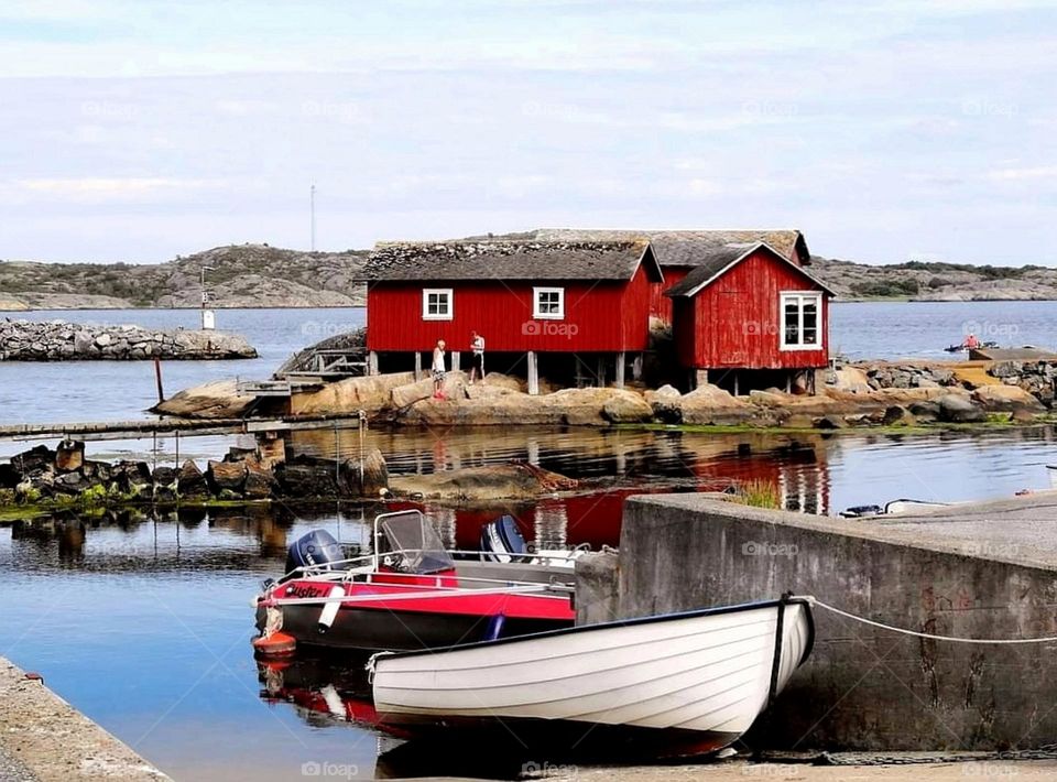 Harbour in the Archipelago