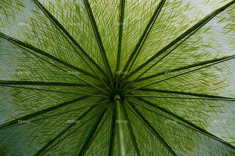 Underneath My Umbrella . Looking up at my umbrella. 