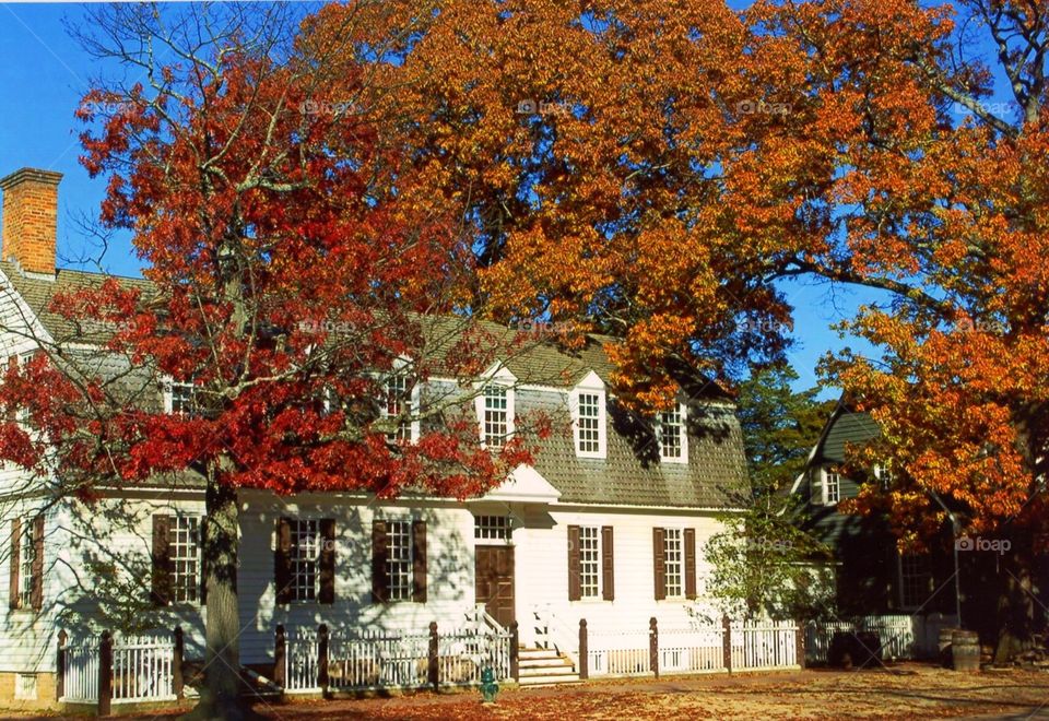 Colonial Williamsburg in the Fall