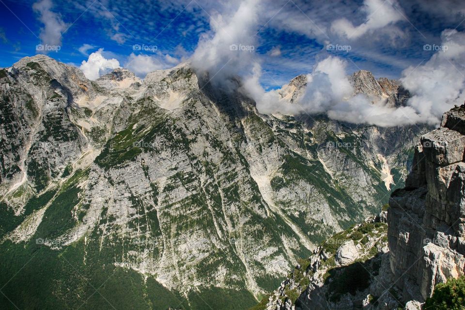 Triglav National park in Slovenia