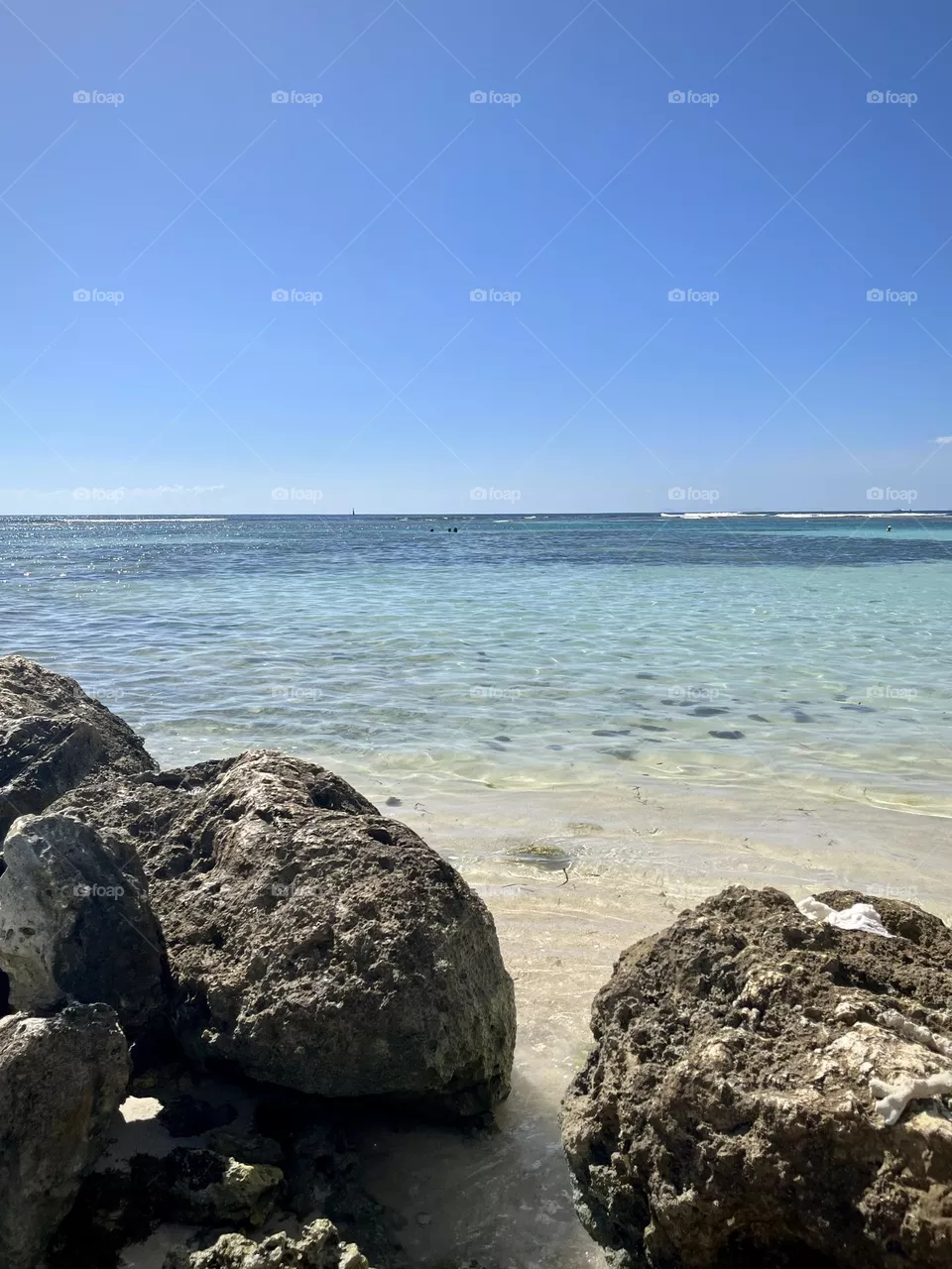 Caribbean beach 