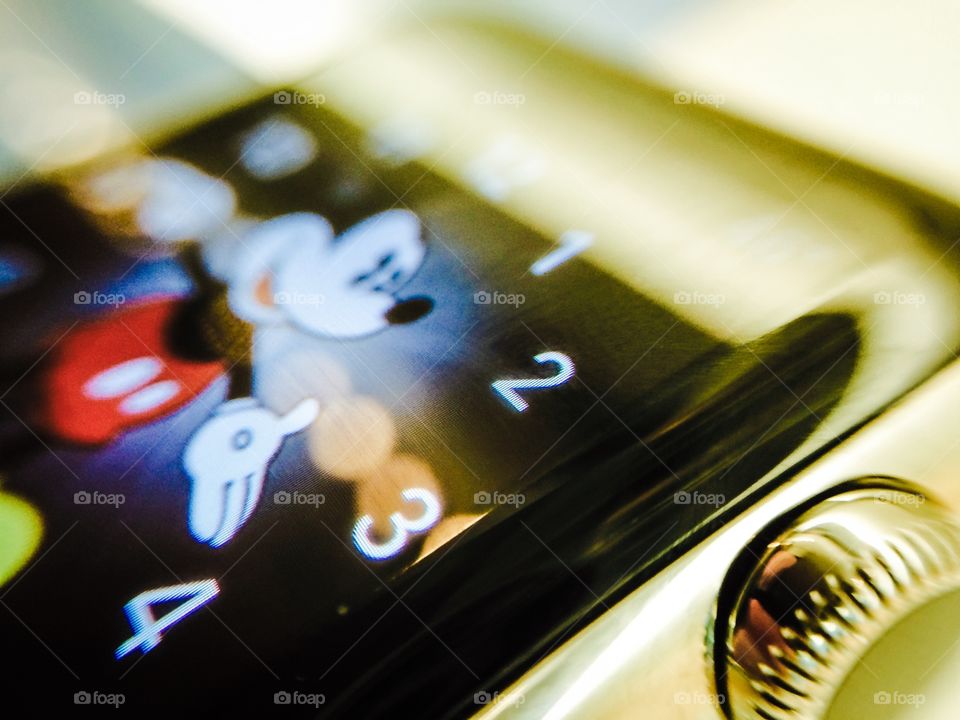 Apple Watch. Doing Mickey time