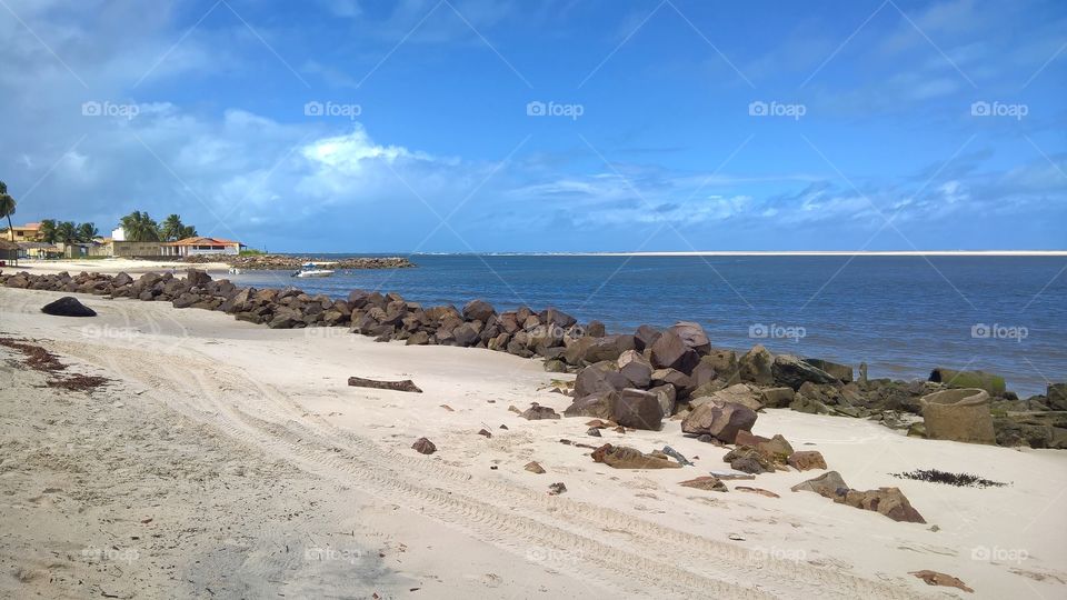 Rocks on the beach 