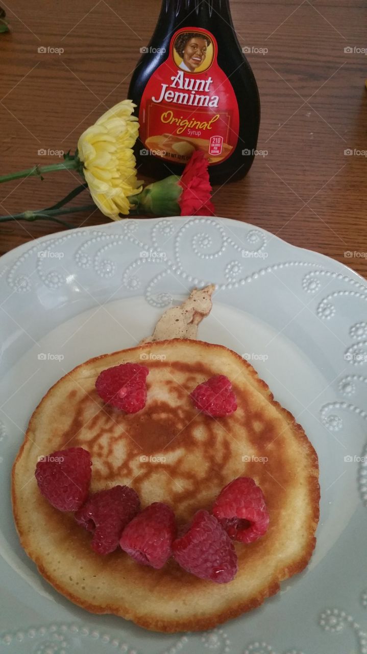 Breakfast of Champions . my son made this breakfast for me on Mother's Day