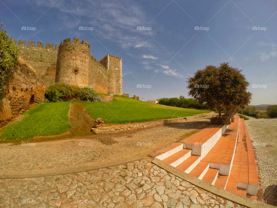 Medieval castle in Portugal