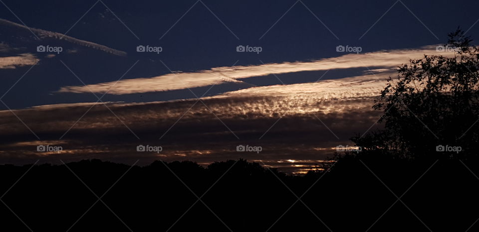dark cloud hanging over