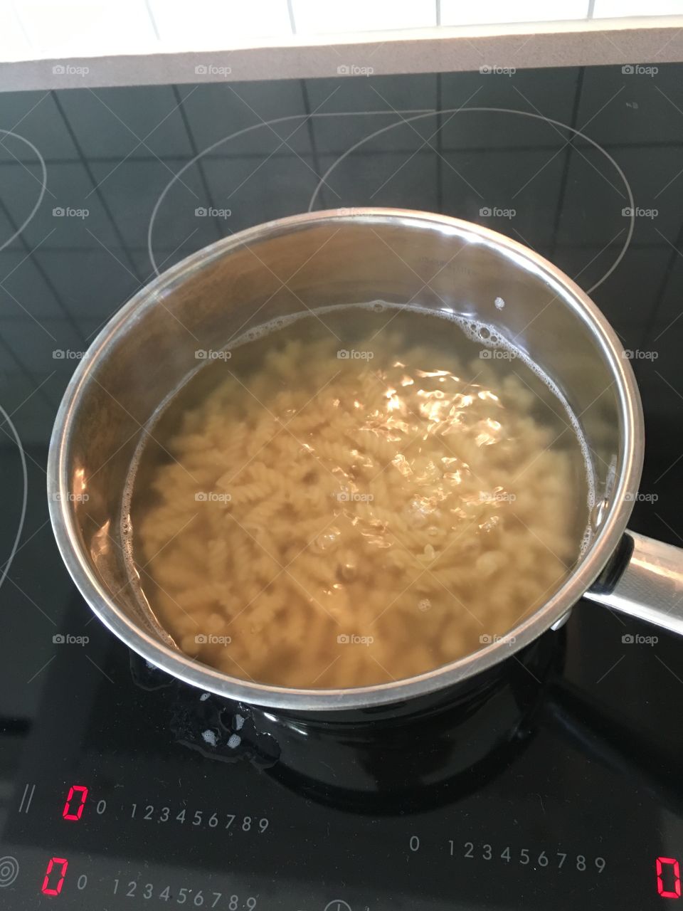 Pasta boiling