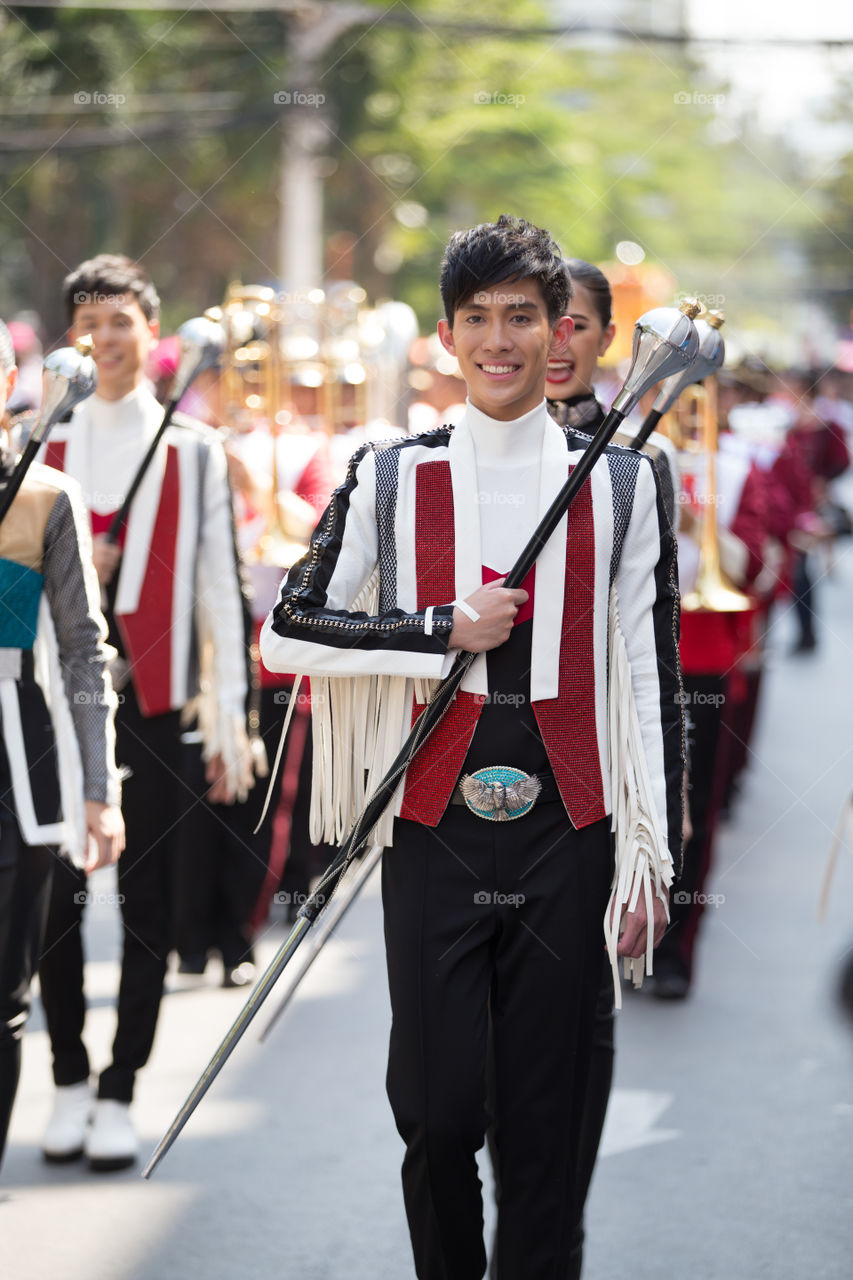 Drum major parade 