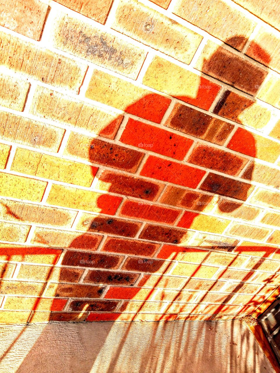 shadow on Wall / tilted angle