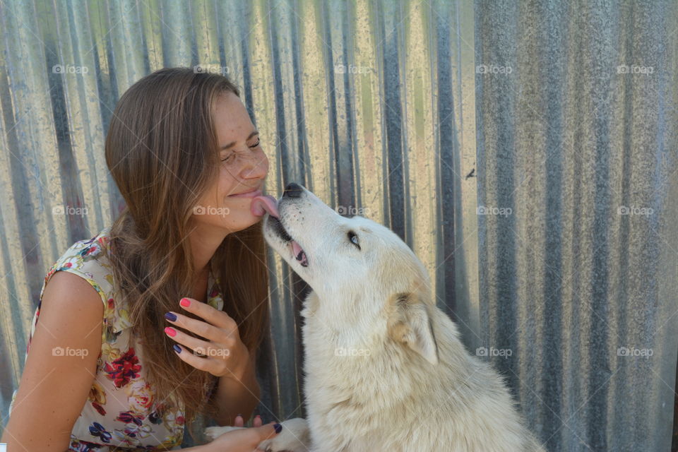 People, Portrait, One, Dog, Mammal