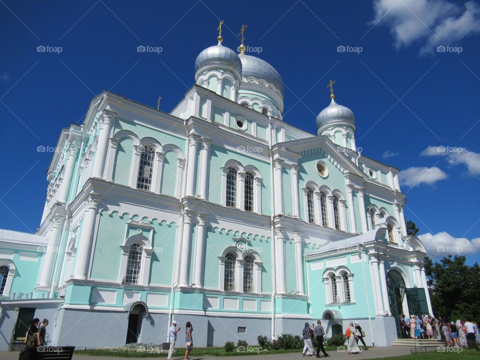 temple, church, orthodoxy, crosses, domes, Russia