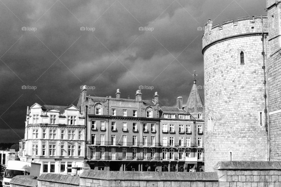 A Grey Day at Winsor Castle 