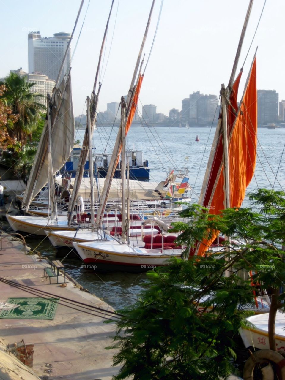 Cairo Egypt. Corniche El Nil