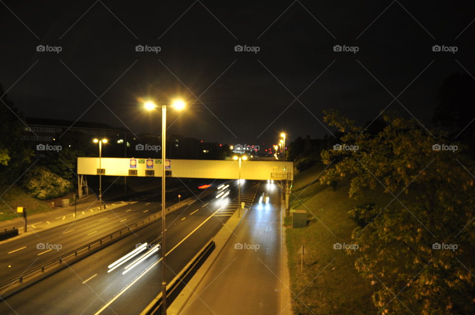 Street, Blur, Road, Transportation System, Traffic