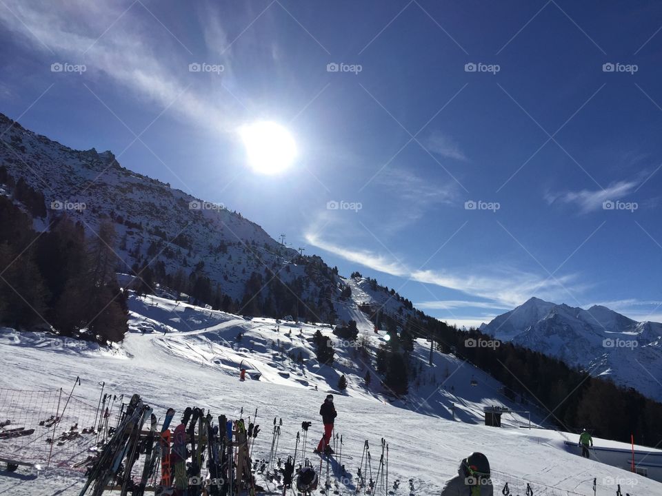 Snow, Winter, Mountain, Resort, Ski Resort