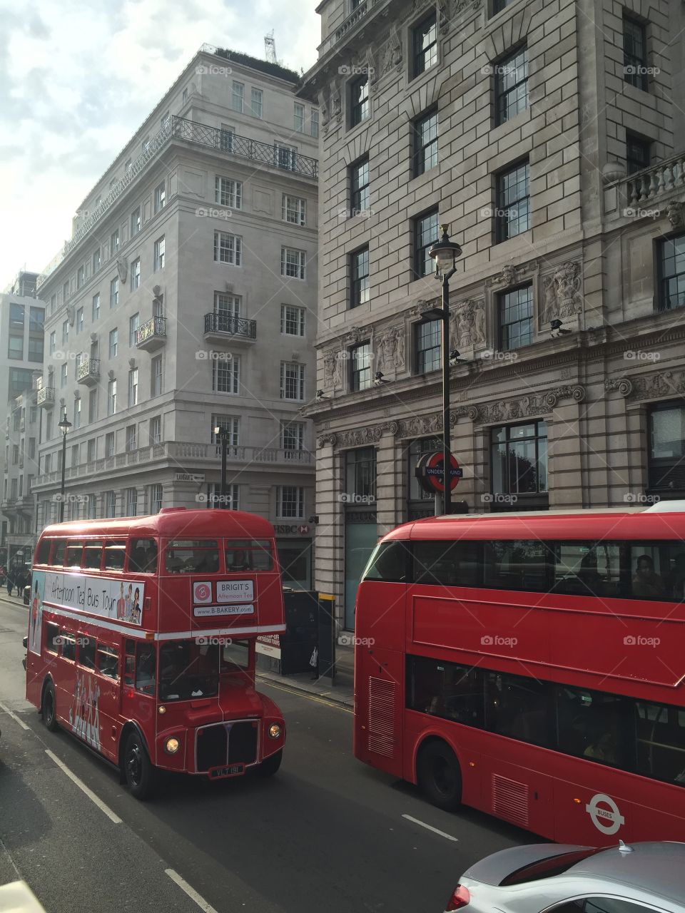 The hustle and bustle of London
